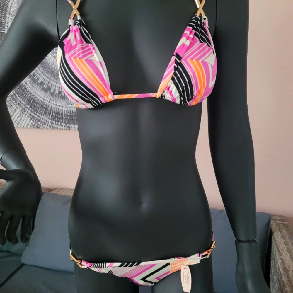 Stylish Multicolor Bikini Set